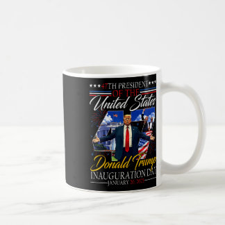 Präsident Donald Trump Tag der Amtseinführung 2025 Kaffeetasse