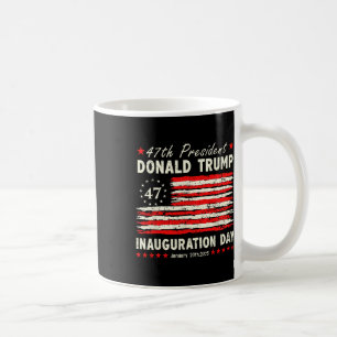 Präsident Donald Trump Tag der Amtseinführung 2025 Kaffeetasse