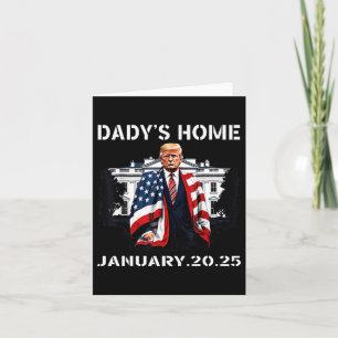Präsident Donald Trump Tag der Amtseinführung 2025 Karte