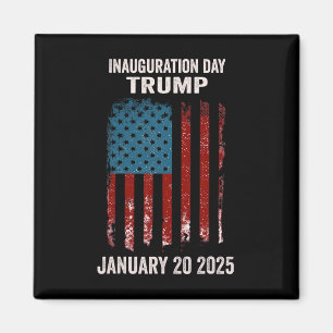 Präsident Donald Trump Tag der Amtseinführung 2025 Magnet