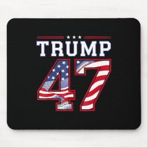 Präsident Donald Trump Tag der Amtseinführung 2025 Mousepad