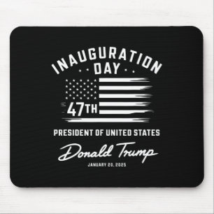 Präsident Donald Trump Tag der Amtseinführung 2025 Mousepad