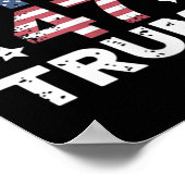 Präsident Donald Trump Tag der Amtseinführung 2025 Poster (Ecke)