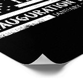 Präsident Donald Trump Tag der Amtseinführung 2025 Poster (Ecke)