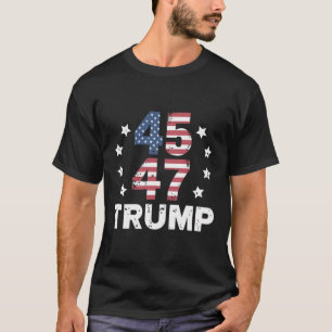 Präsident Donald Trump Tag der Amtseinführung 2025 T-Shirt