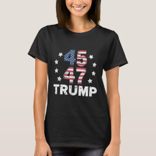 Präsident Donald Trump Tag der Amtseinführung 2025 T-Shirt