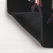 Präsident Donald Trump tanzt über ihn Mousepad (Ecke)