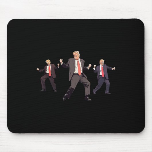 Präsident Donald Trump tanzt über ihn Mousepad (Vorne)