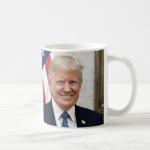 Präsident Donald Trump u. VP Mike-Pennys Kaffeetasse