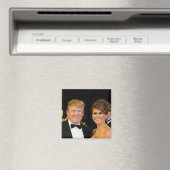 PRÄSIDENT DONALD TRUMP UND MELANIEN MAGNET (In Situ (Geschirrspüler))