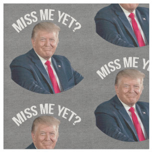 Präsident Donald Trump verpasst mich trotzdem noc Stoff