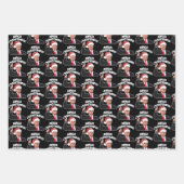 Präsident Donald Trump: Weihnachten Geschenkpapier Set (Vorderseite 2)