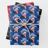 Präsident Donald Trump: Weihnachten Geschenkpapier Set (Beispiel)