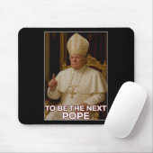 Präsident Donald Trump wird der nächste Papst Mousepad (Mit Mouse)