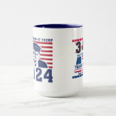 Präsident Donald Trumps Tasse Shot - Coffe Cup (Zentrum)
