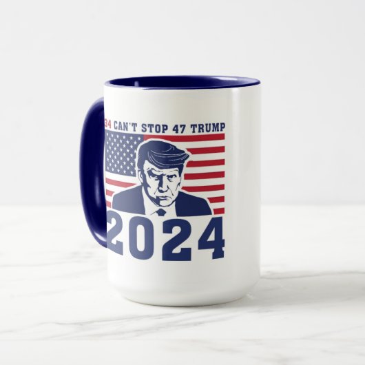 Präsident Donald Trumps Tasse Shot - Coffe Cup (Vorderseite Links)