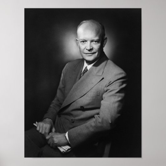 Präsident Dwight Eisenhower Poster (Vorne)