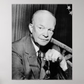 Präsident Dwight Eisenhower Poster (Vorne)