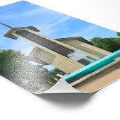 Präsident Eisenhower Place of Meditation, Abilene, Fotodruck (Ecke)