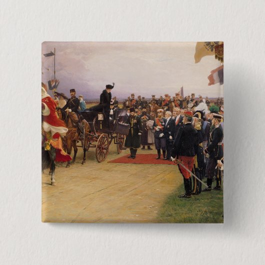 Präsident Emile Loubet Button (Vorderseite)