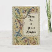 PRÄSIDENT ERSTE MASSENCHALICE HOSTORDINIERUNG KARTE (Vorderseite)