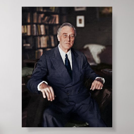 Präsident Franklin D. Roosevelt Poster (Vorne)