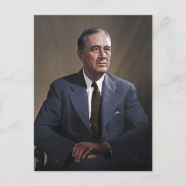 Präsident Franklin D. Roosevelt Postkarte