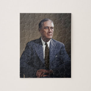 Präsident Franklin D. Roosevelt Puzzle