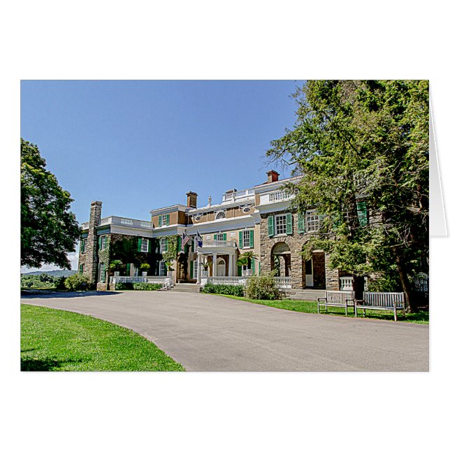 Präsident Franklin D. Roosevelts (FDR)-Haus (Vorderseite (Horizontal))