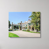 Präsident Franklin D. Roosevelts (FDR)-Haus Leinwanddruck (Vorderseite)