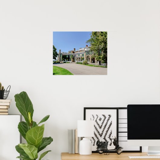 Präsident Franklin D. Roosevelts (FDR)-Haus Poster (Heimbüro)