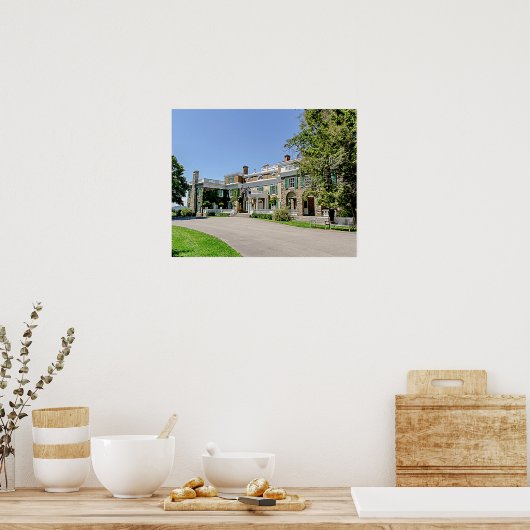 Präsident Franklin D. Roosevelts (FDR)-Haus Poster (Küche)