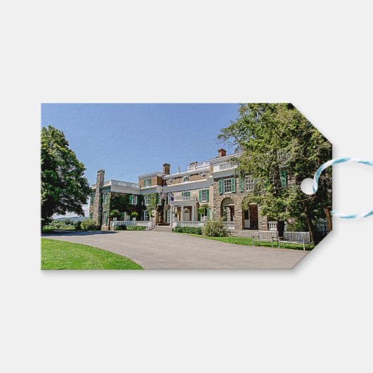 Präsident Franklin D. Roosevelt's (FDR) Mansion Geschenkanhänger (Vorderseite (Horizontal))