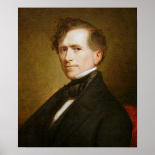 Präsident Franklin Pierce Poster