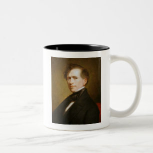 Präsident Franklin Pierce Zweifarbige Tasse