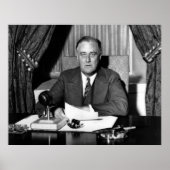 Präsident Franklin Roosevelt Poster (Vorne)