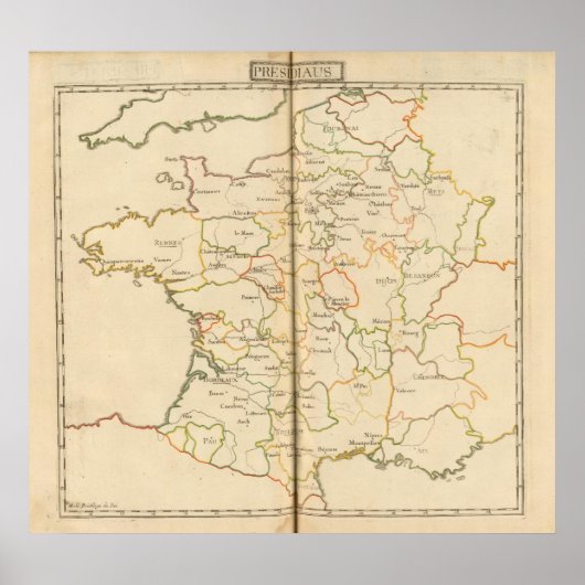 Präsident Frankreichs Poster (Vorne)