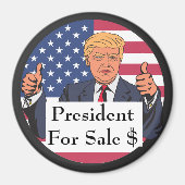 Präsident für Verkauf Magnet (Vorne)