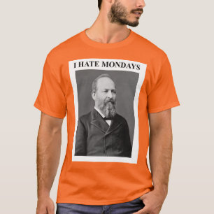 Präsident Garfield hasst Montage T-Shirt