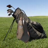 Präsident George Bush, Laura Christmas White House Golfhandtuch (Gras)