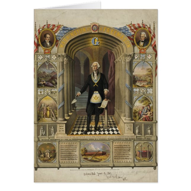 Präsident George Washington als Freizeit (Vorne)