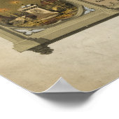 Präsident George Washington als Freizeit Poster (Ecke)