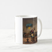 Präsident George Washington als Vorlagenmaurer Kaffeetasse (VorderseiteRechts)