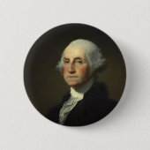 Präsident George Washington Button (Vorderseite)