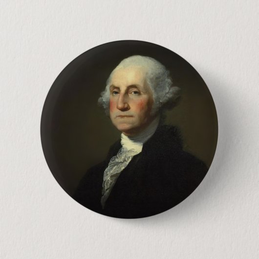 Präsident George Washington Button (Vorderseite)