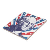 Präsident George Washington Fliese (Seite)