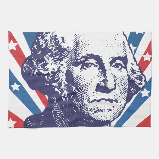Präsident George Washington Handtuch (Horizontal)