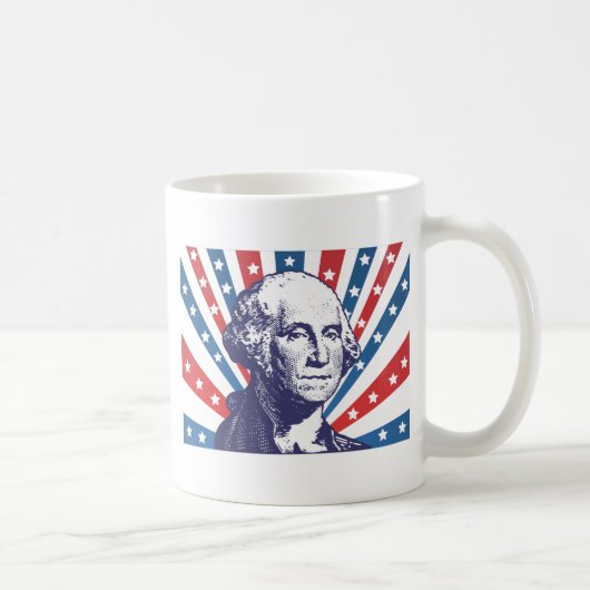 Präsident George Washington Kaffeetasse (Rechts)