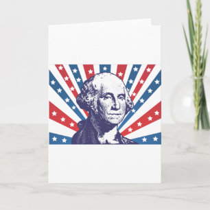 Präsident George Washington Karte