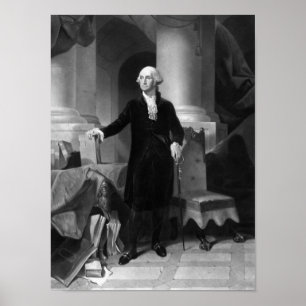 Präsident George Washington Poster